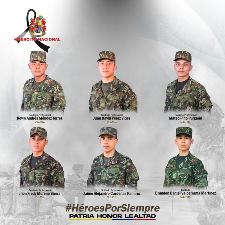 Seis soldados muertos y más de treinta heridos tras ataque terrorista del ELN a base militar en Aguachica, Cesar
